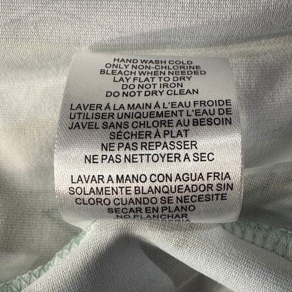 Hang Ten Medium Rashguard Swim Top UPF 50+ Quick-Dry Long Sleeve Leaf Print Crew - Picture 9 of 9